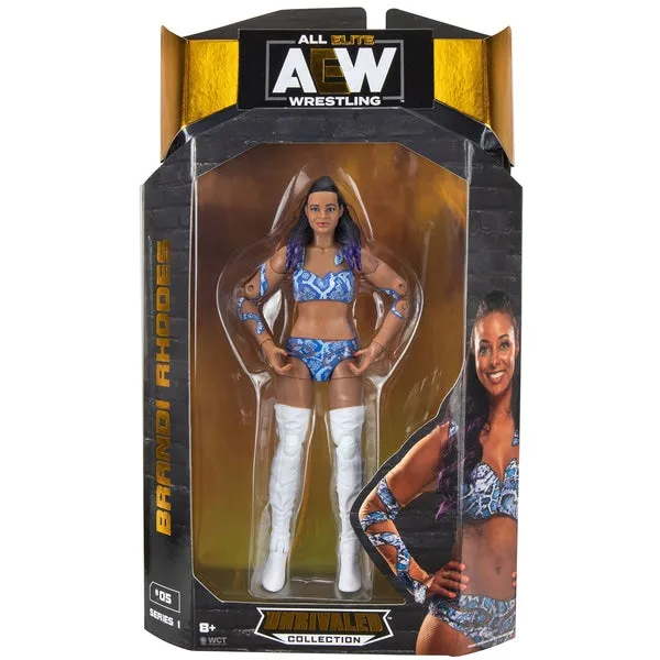 AEW : Unrivaled Series 1 : Brandi Rhodes Figure  * Hand Signed *