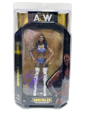 AEW : Unrivaled Series 1 : Brandi Rhodes Figure  * Hand Signed *