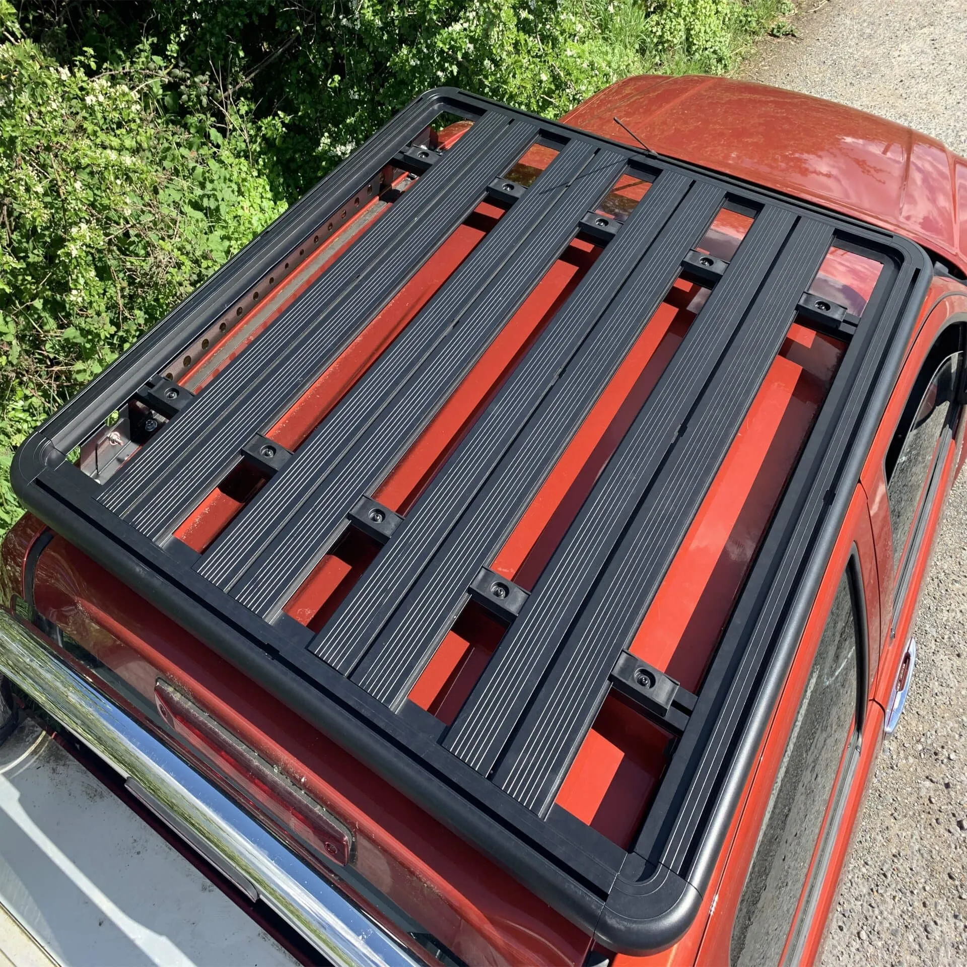 AluMod Low Profile 135cm x 125cm Roof Rack Isuzu D-Max 2012-2020