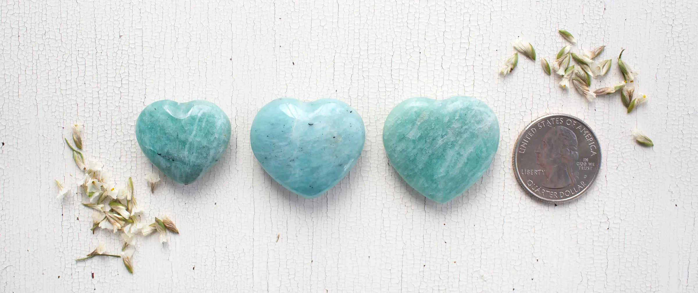 Amazonite - Hearts