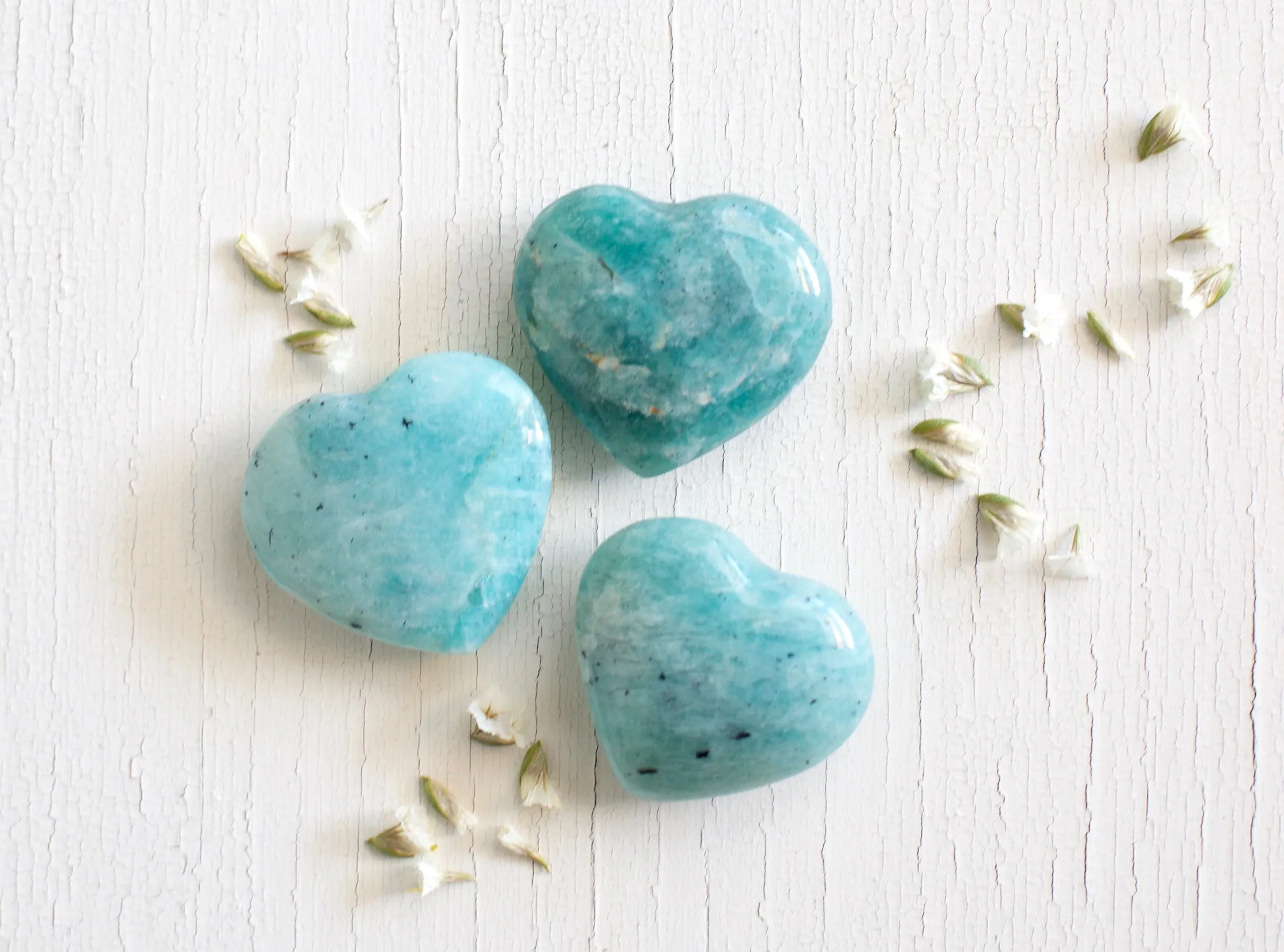 Amazonite - Hearts