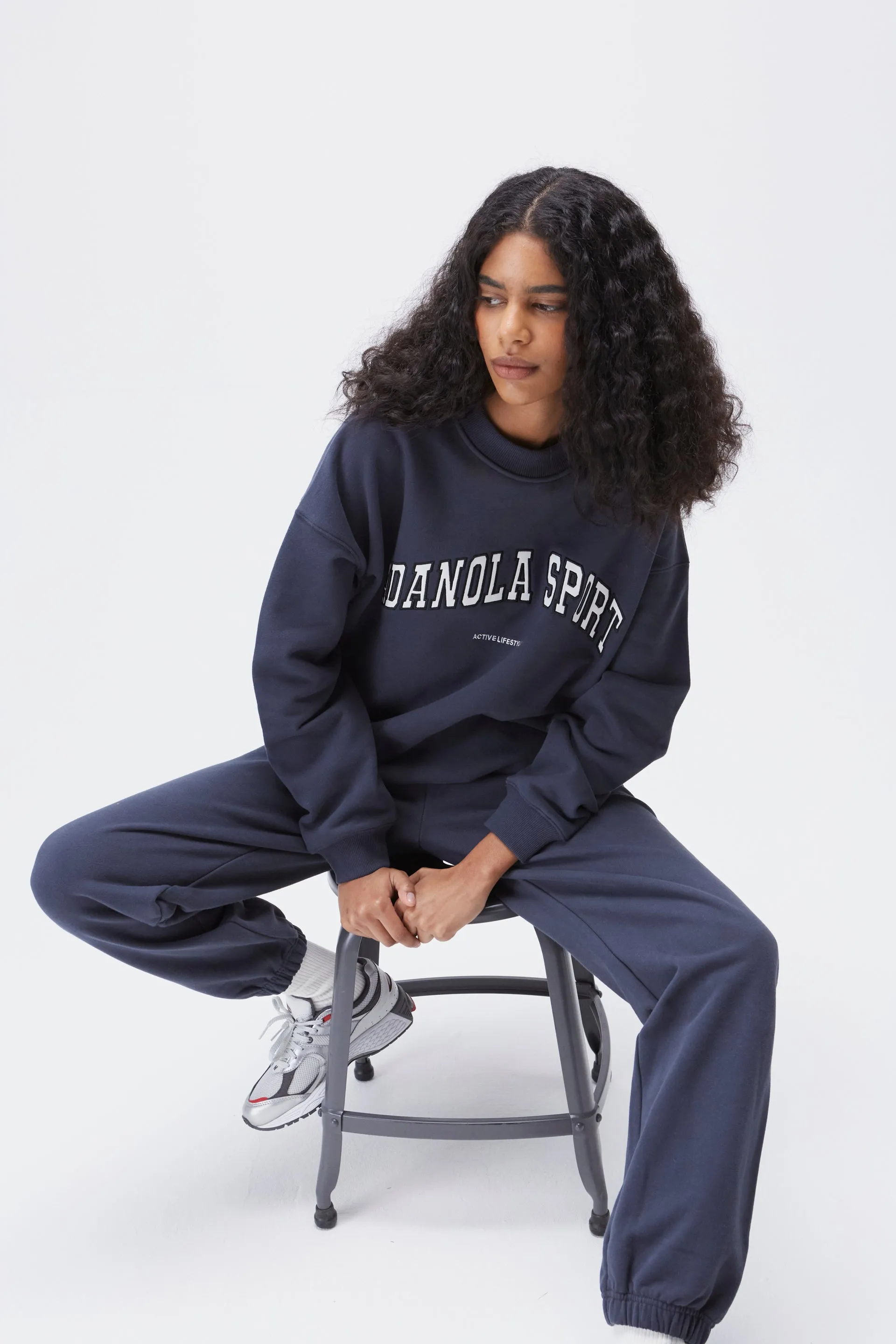 AS Oversized Sweatshirt - Midnight Blue