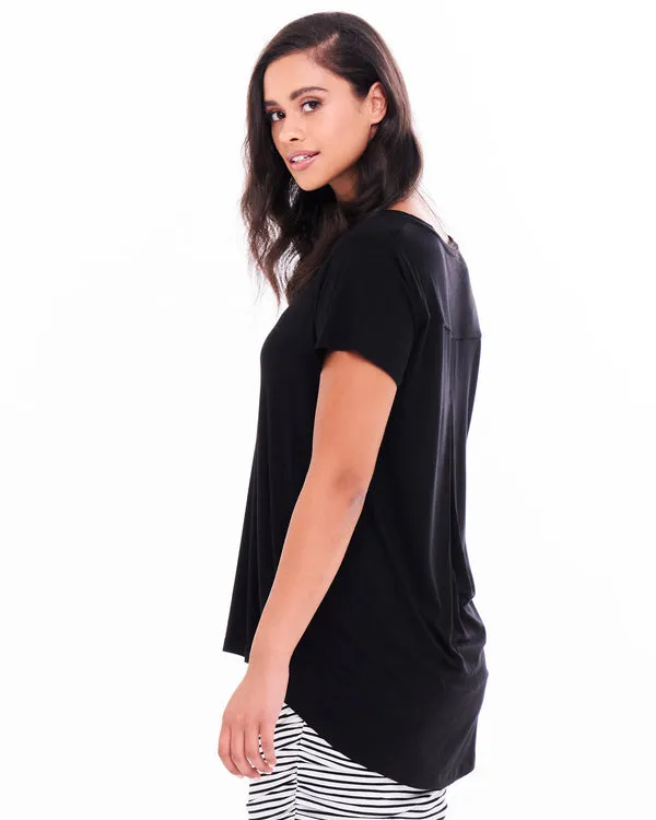 Betty Basics Matilda Tee Black