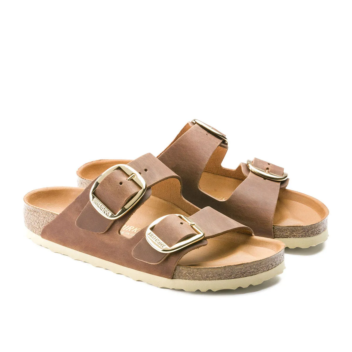    Birkenstock Arizona Antik Brown Big Buckel Cognac