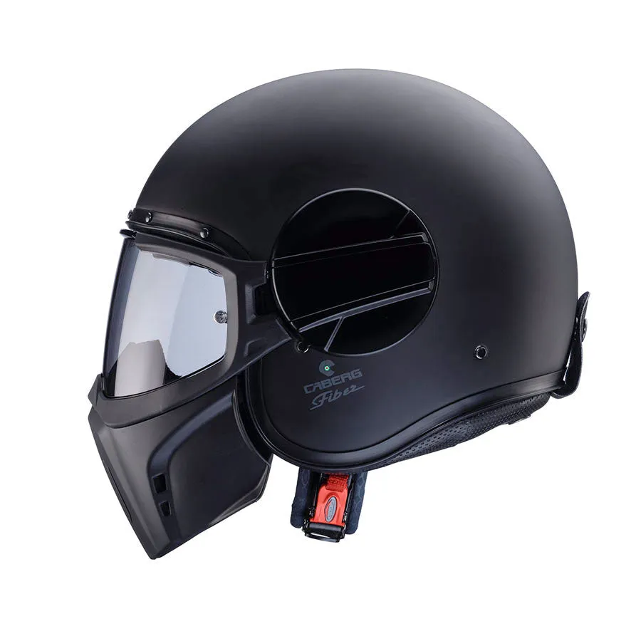 Caberg Ghost Open Face Helmet - Matt Black