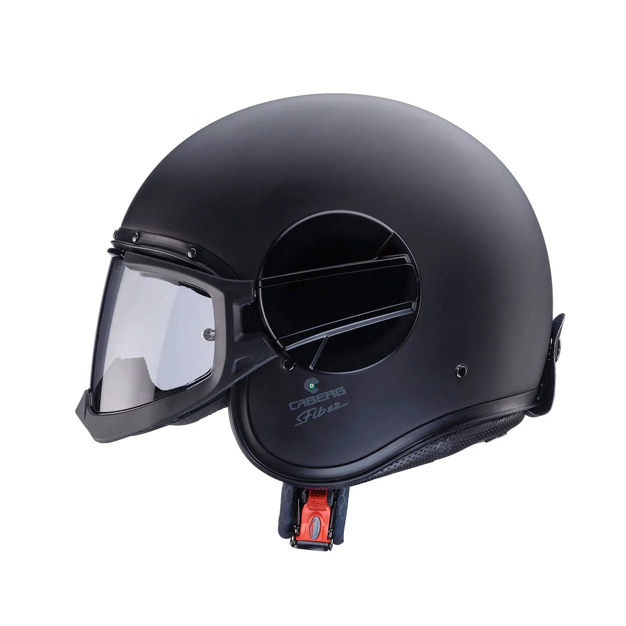 Caberg Ghost Open Face Helmet - Matt Black