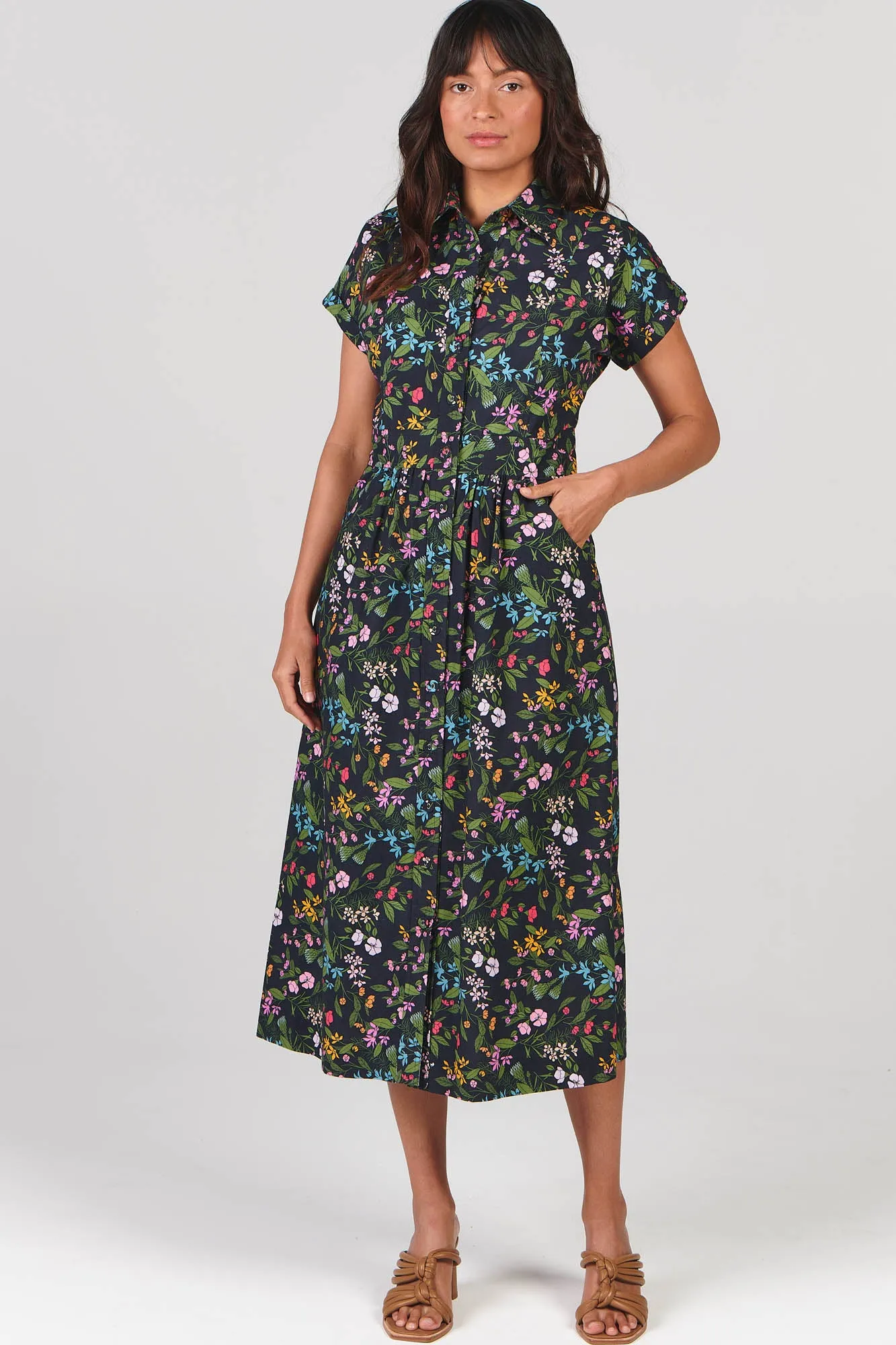 Cali Shirtdress Wildflower