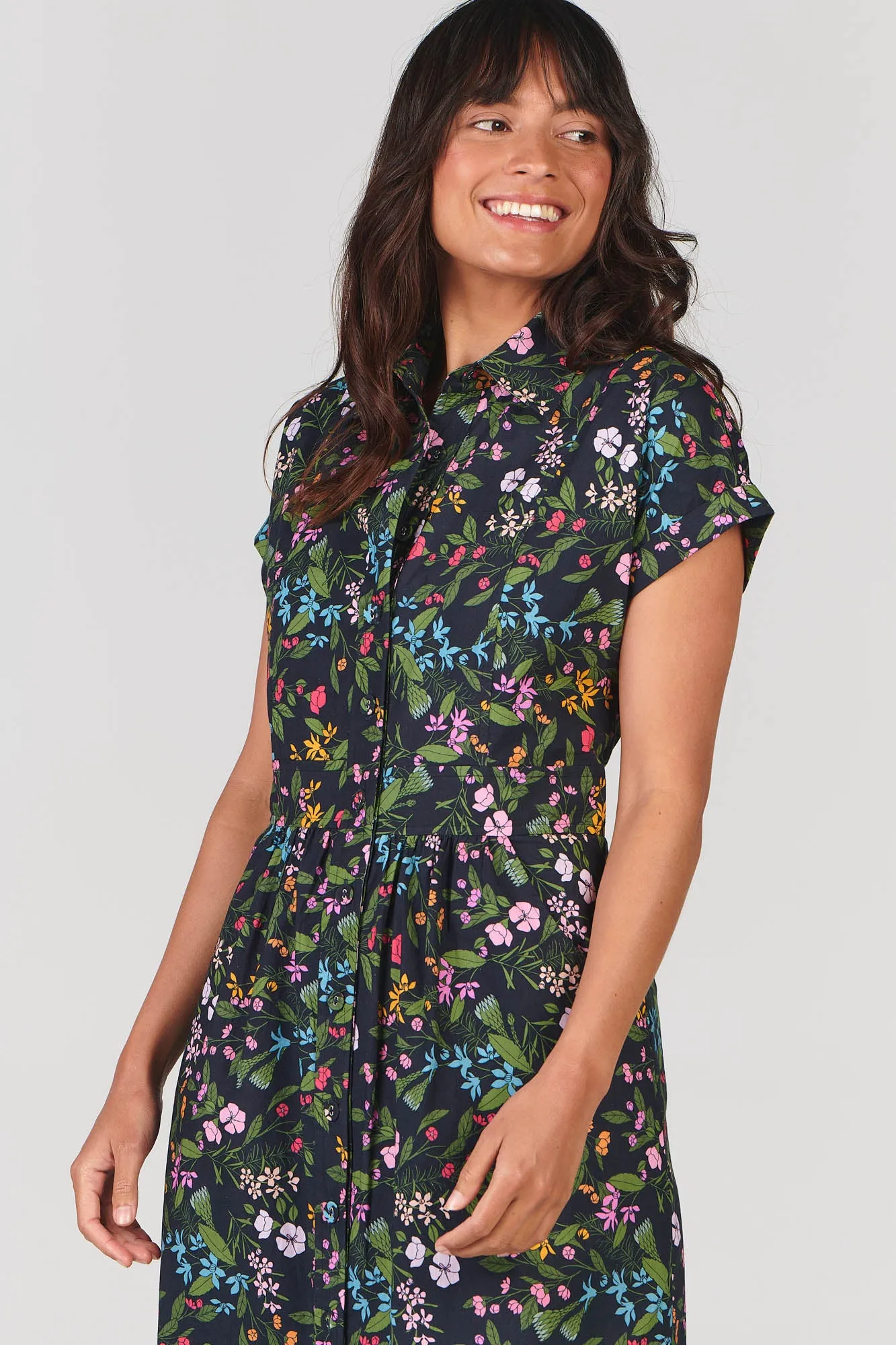 Cali Shirtdress Wildflower