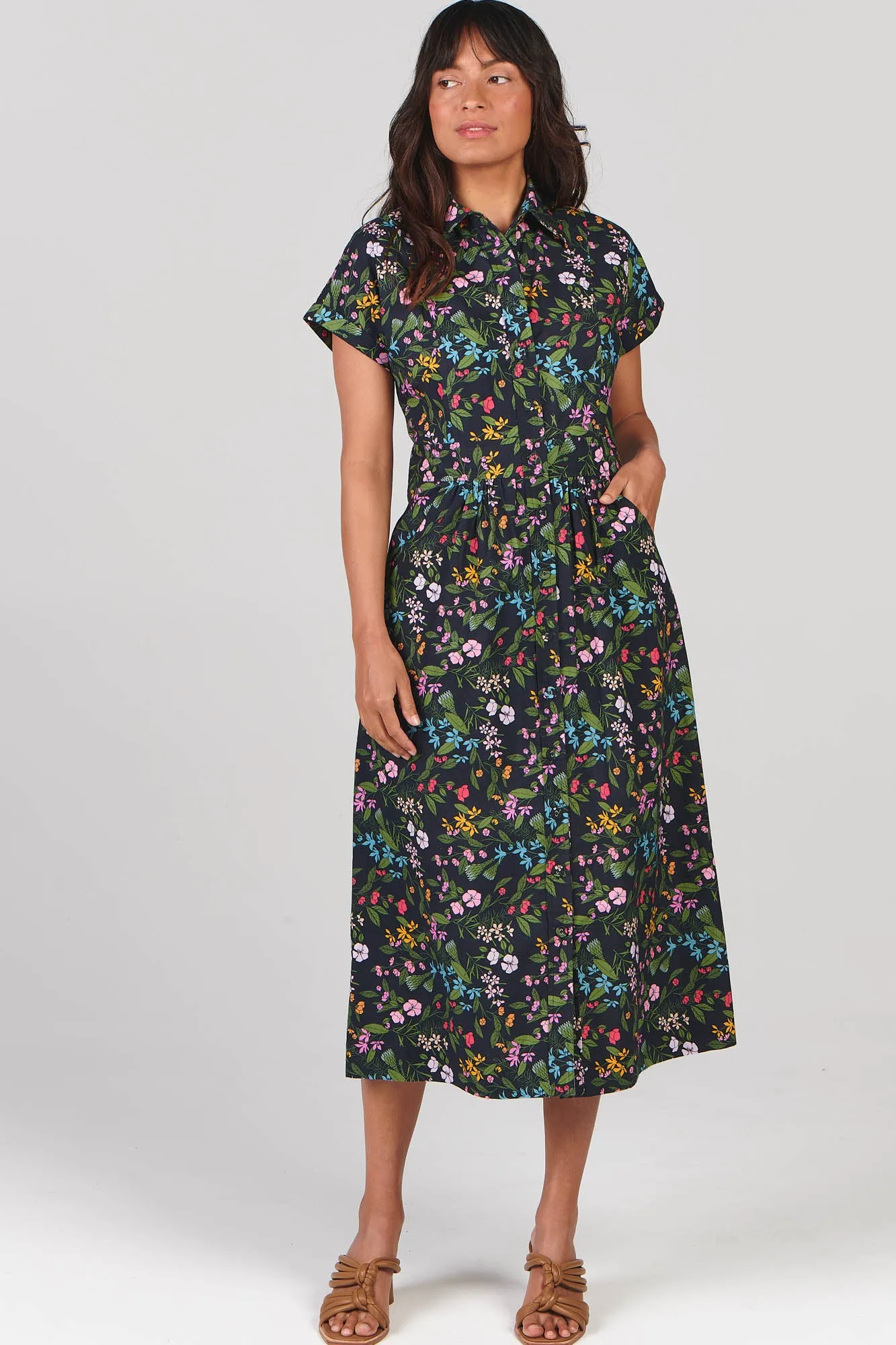 Cali Shirtdress Wildflower