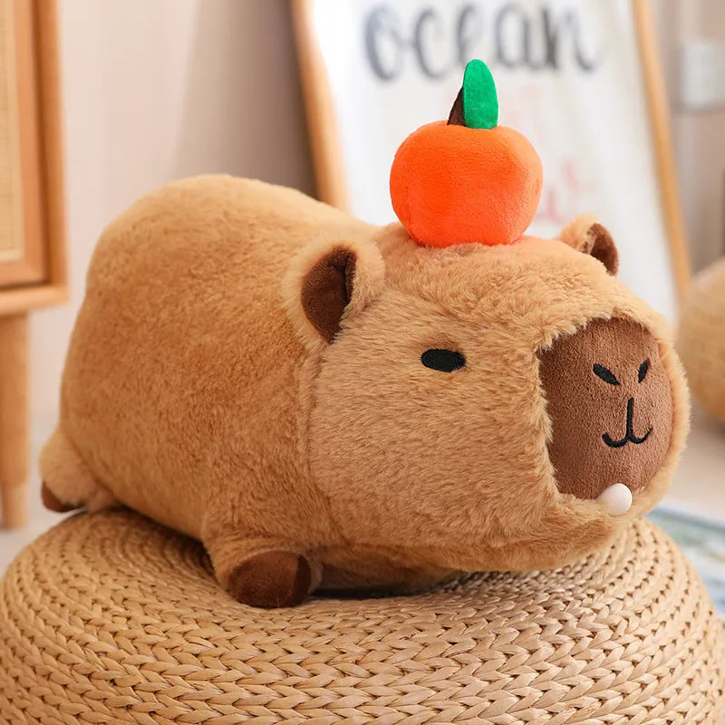 Capybara with Duck Plush Toy