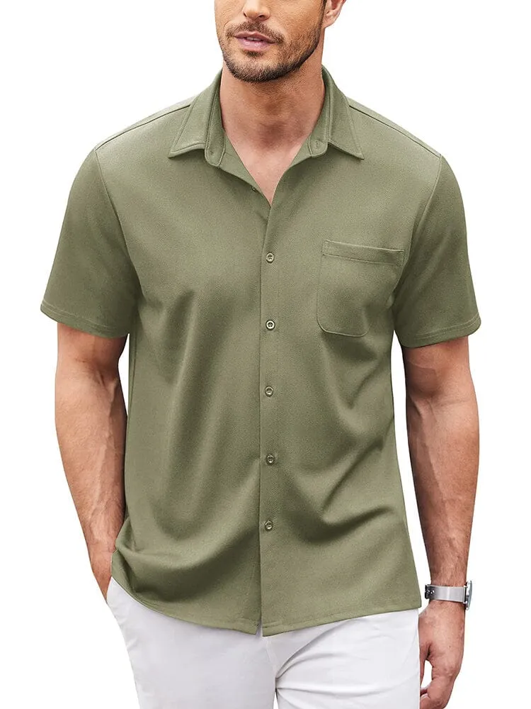 Casual Regular Fit Button Down Shirt (US Only)