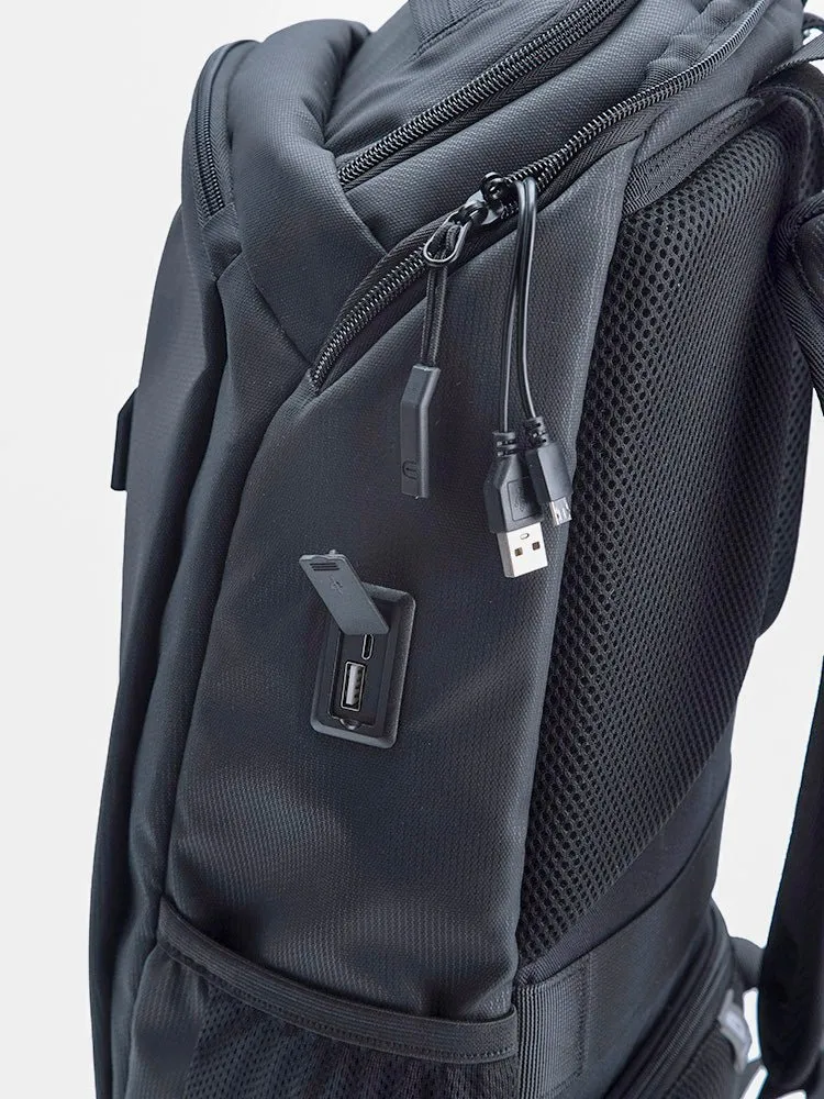 Cellini Sidekick Multi-Pocket Laptop Backpack | Black