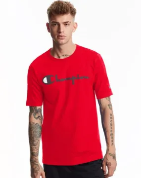 CHAMPION - Men - Classic Graphic Tee - Scarlet