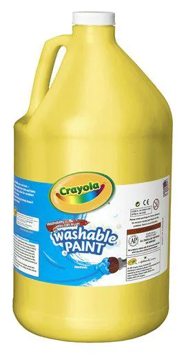 Crayola Washable Paint Gallon Yellow