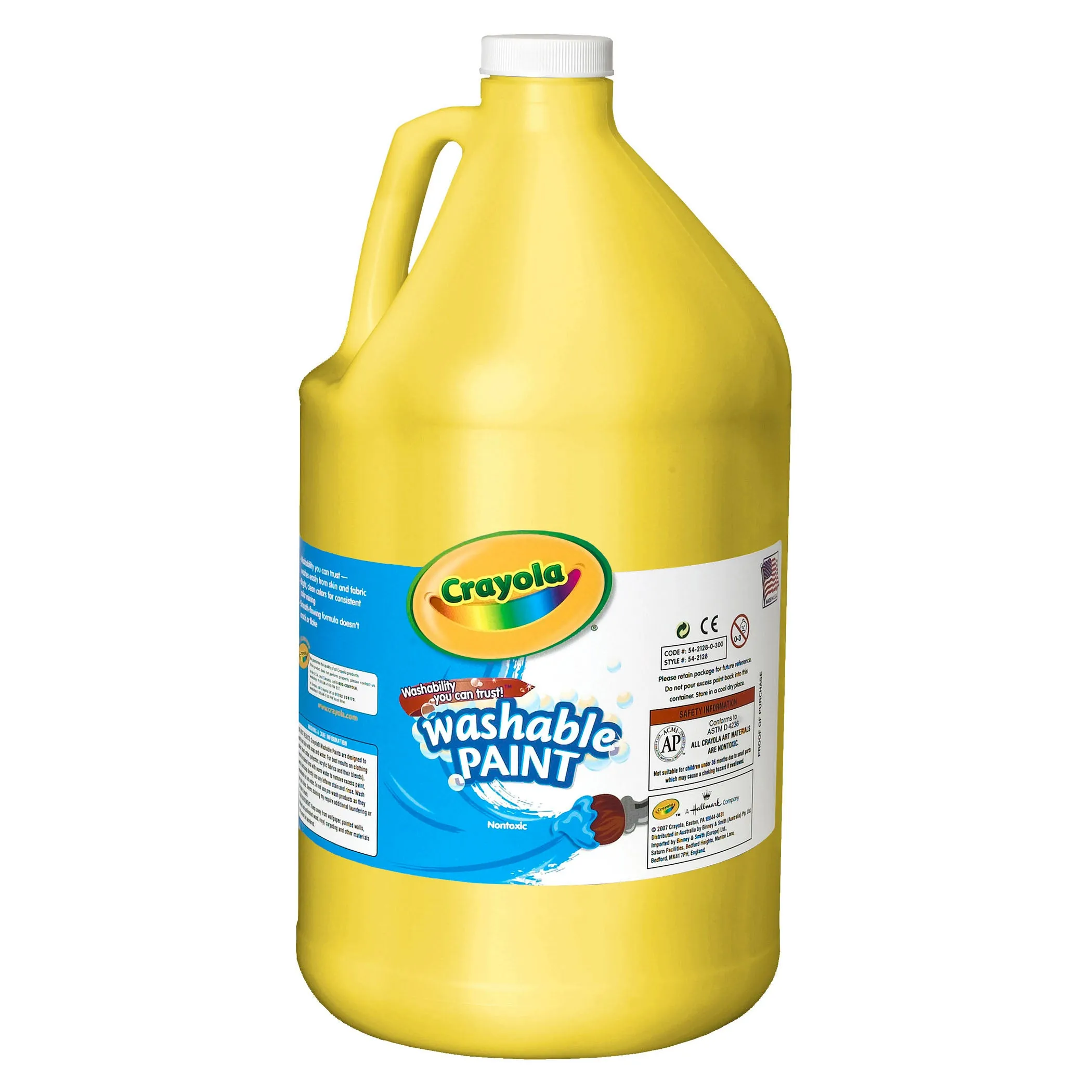 Crayola Washable Paint Gallon Yellow