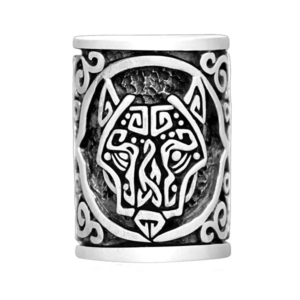 Fenrir Beard Bead - Sterling Silver