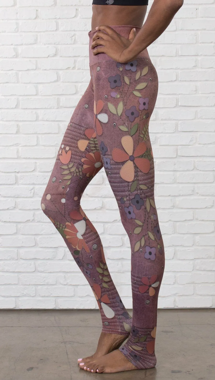 Flowers - Athleisure Leggings - CUSTOM ORDER