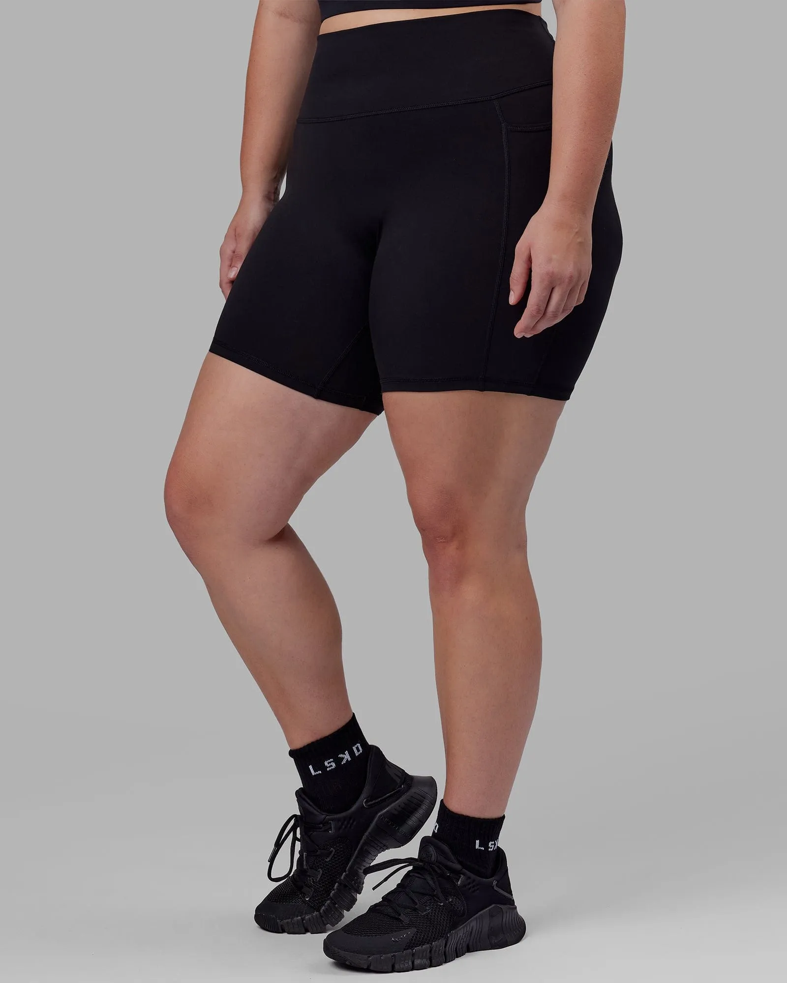 Fusion Mid-Length Shorts - Black