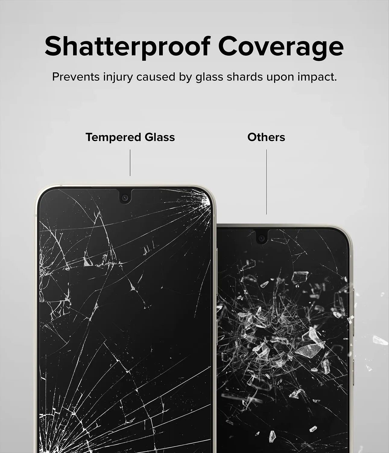 Galaxy S23 Tempered Glass Screen Protector Guard | Transparent 2 Pack