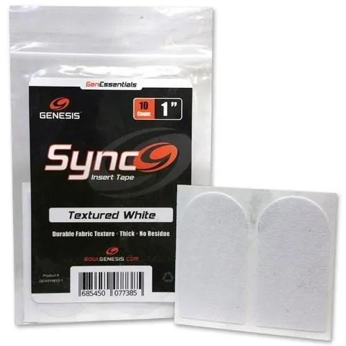 Genesis Sync White 1 Insert Bowling Tape 10ct