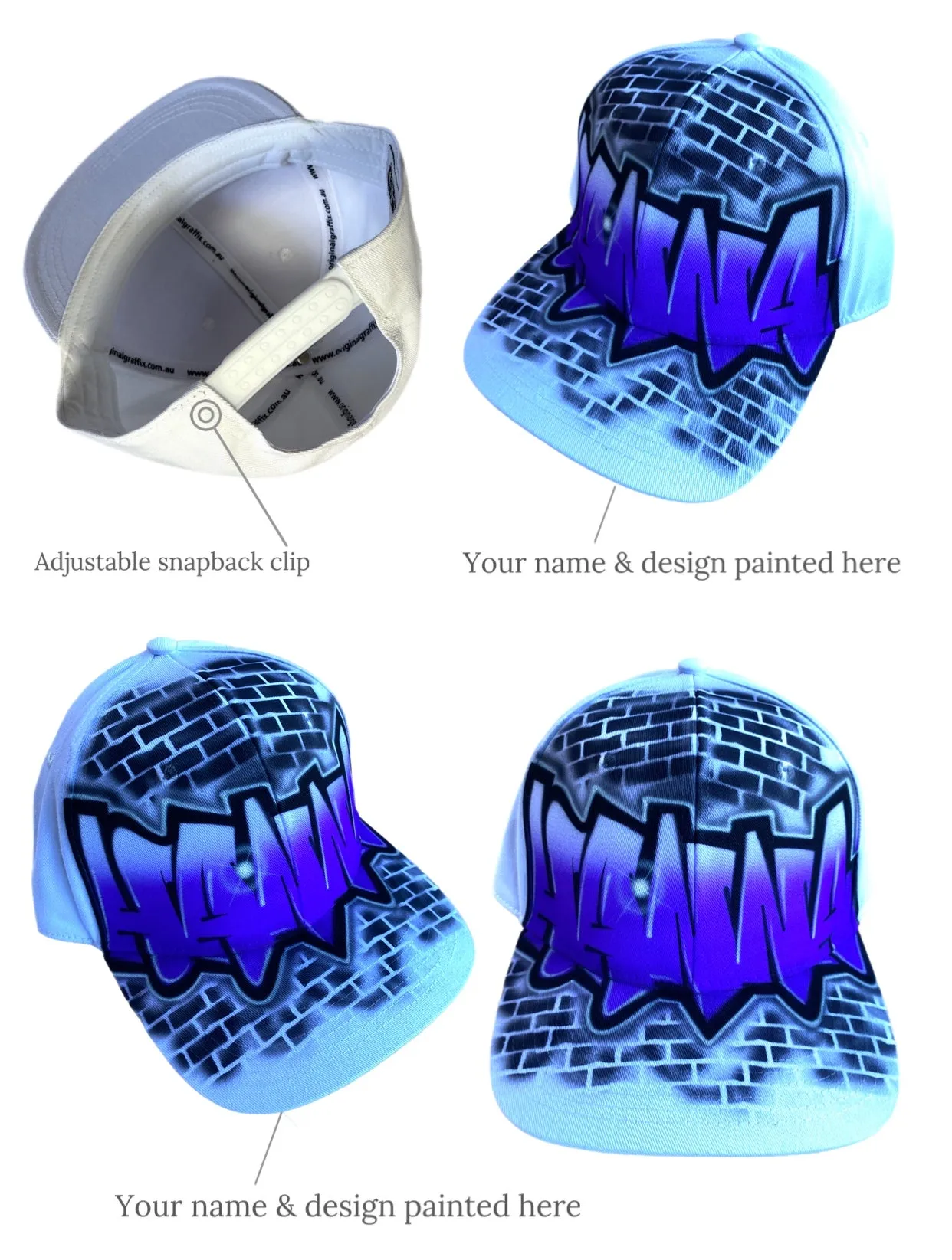 Graffiti Brick Wall Snapback