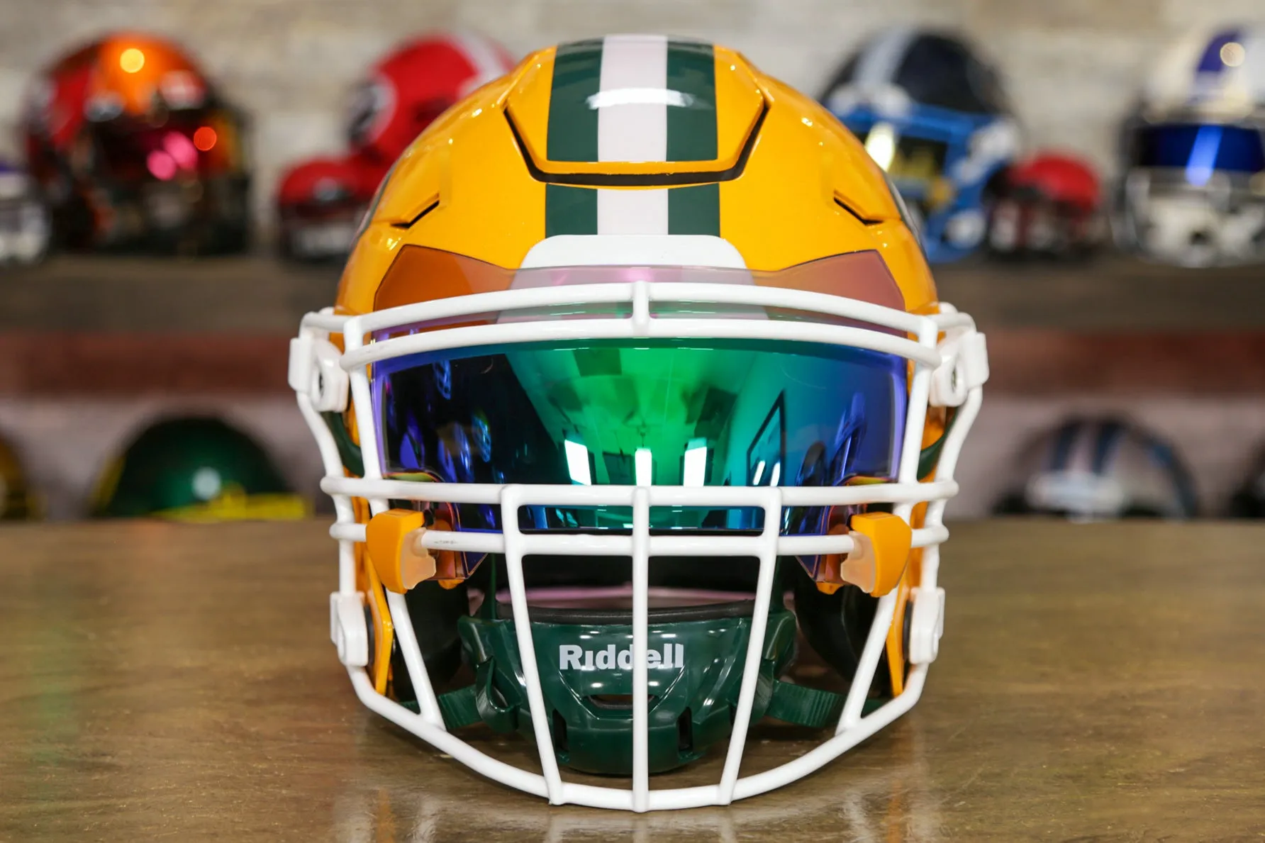 Green Bay Packers Riddell SpeedFlex Helmet - GG Edition 00261