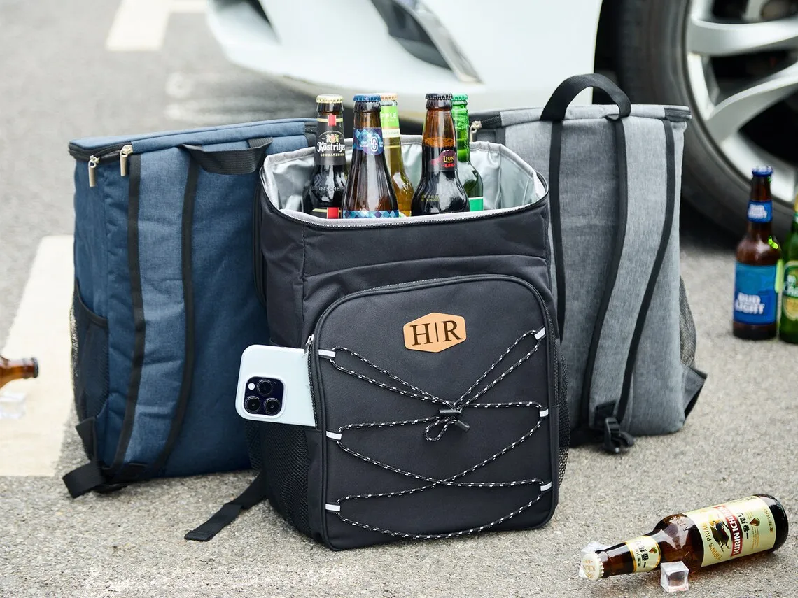 Groomsmen Cooler Backpack, Personalized Cooler Bag For Men