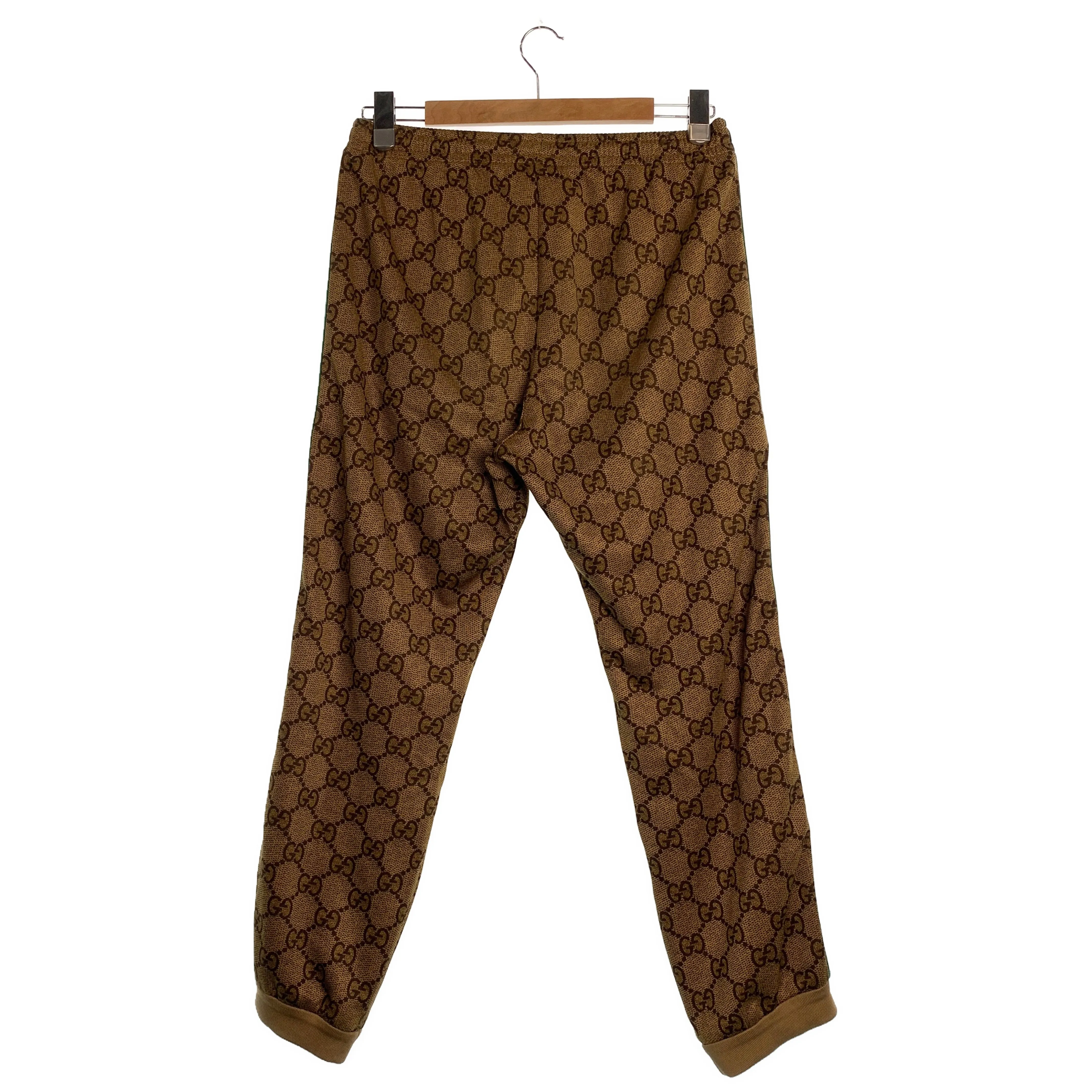 #GUCCI/Pants/S/BEG/Polyester/All Over Print/523489