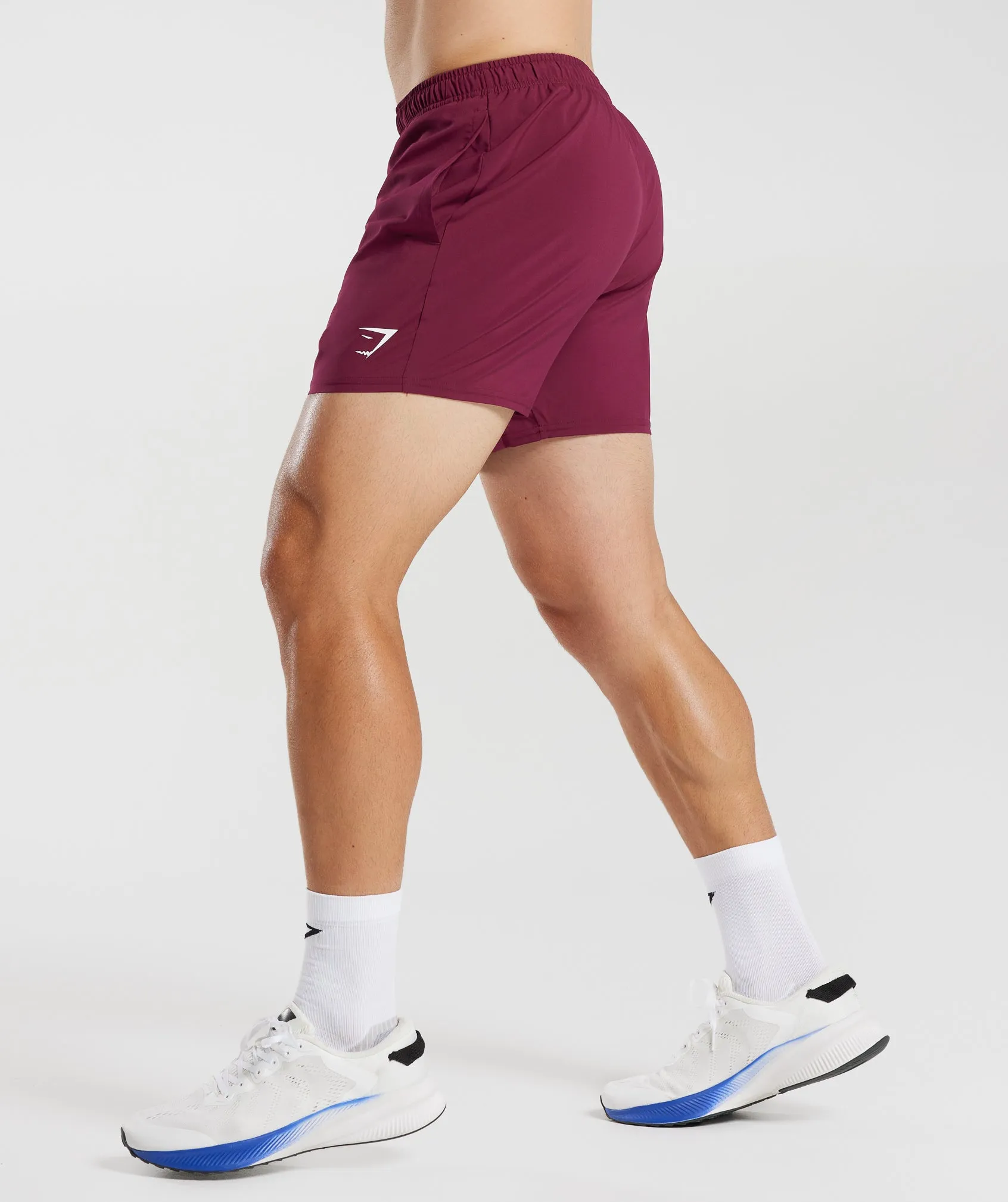 Gymshark Arrival 5" Shorts - Plum Pink