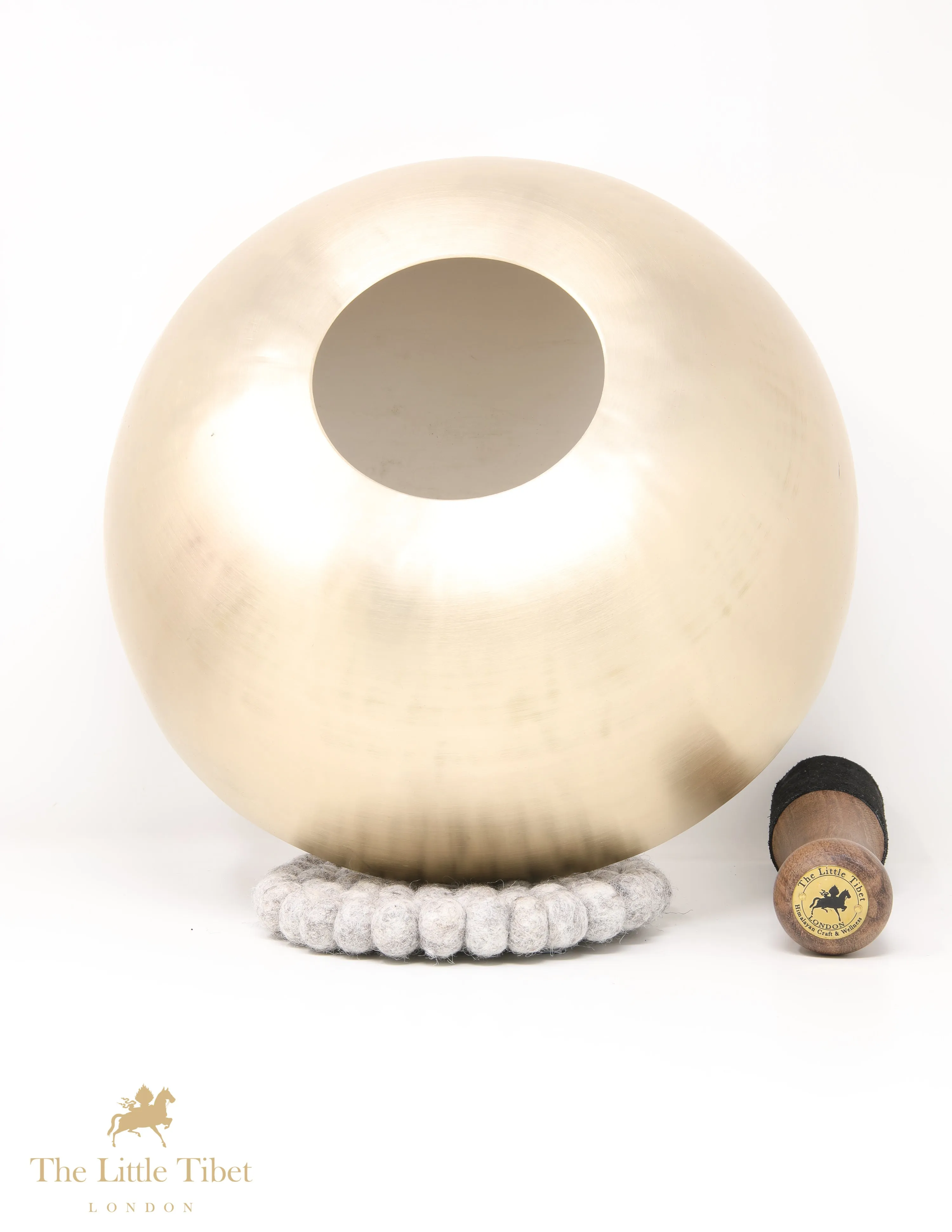 Heal and Soothe with the Tibetan Plain Healing Singing Bowl: Your Knee Therapy Companion - K71