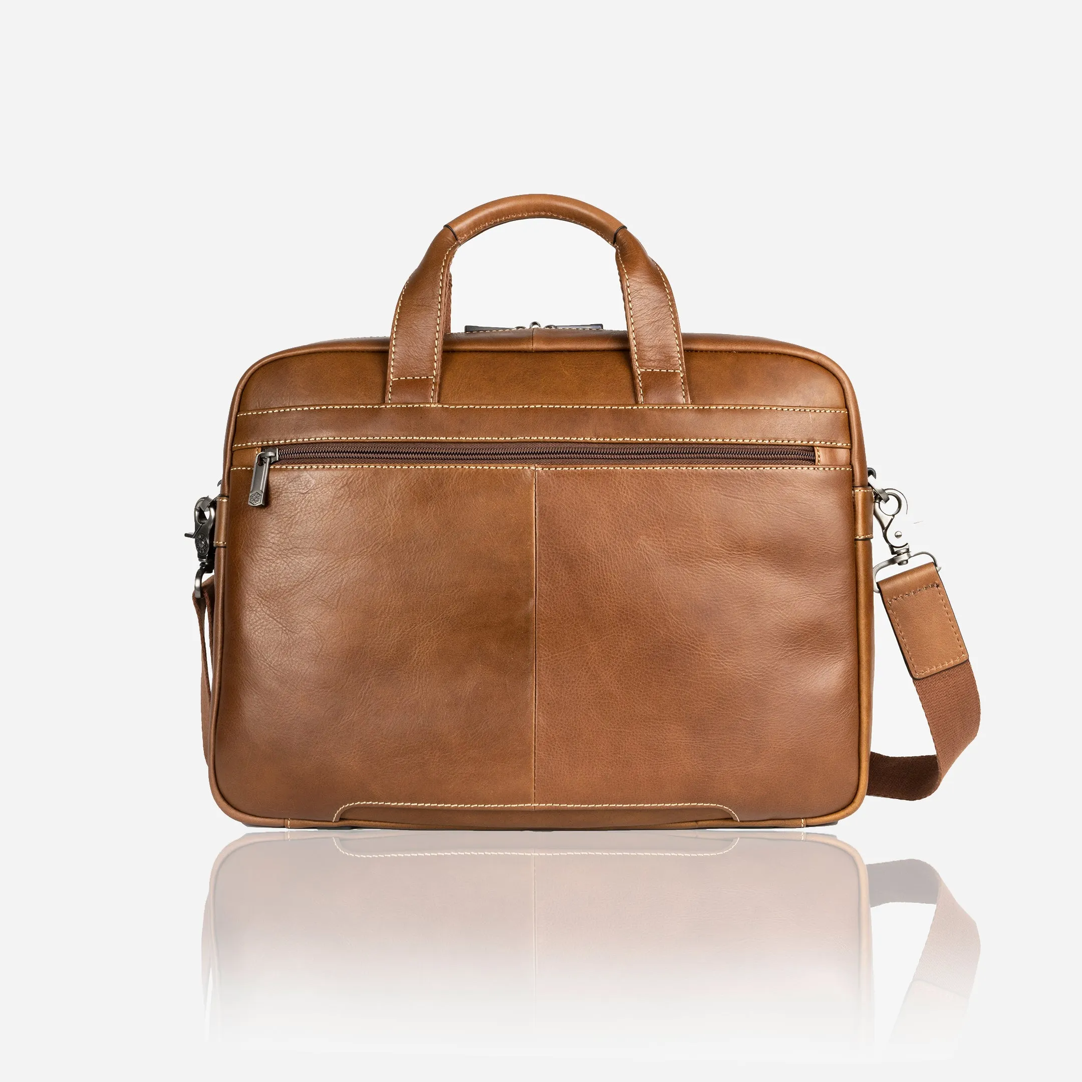 Jekyll & Hide Montana Medium Laptop Briefcase, Colt