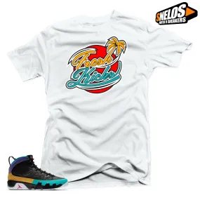 Jordan 9 Dream it Do it Sneaker Match-Fresh Kicks White Tee