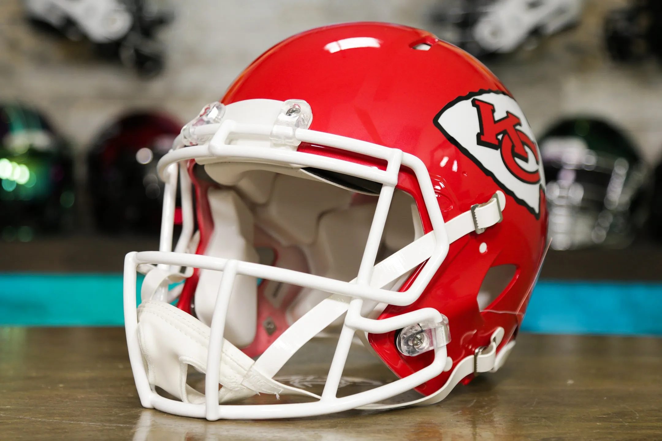 Kansas City Chiefs Riddell Speed Authentic Helmet