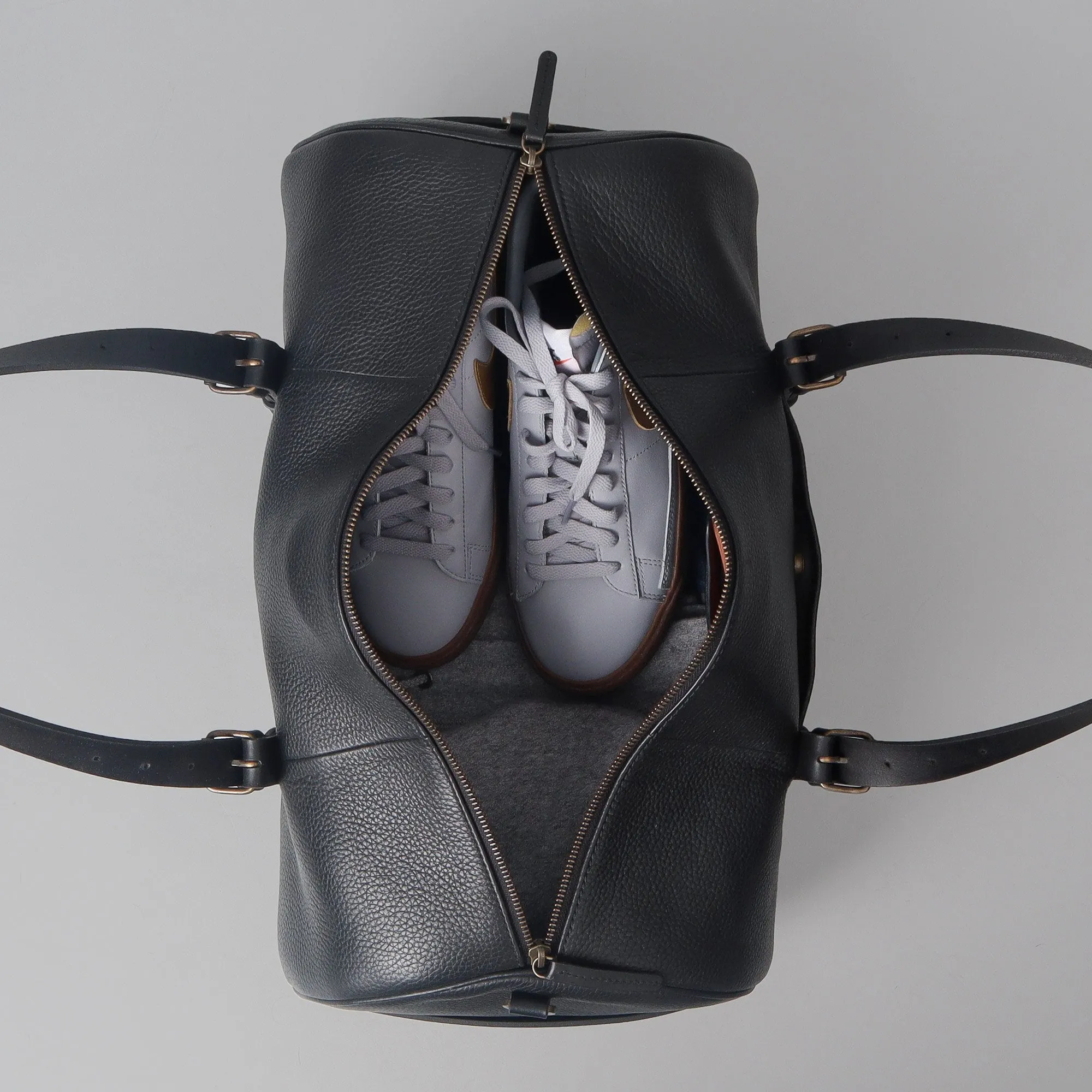 Miami Leather Gym Bag