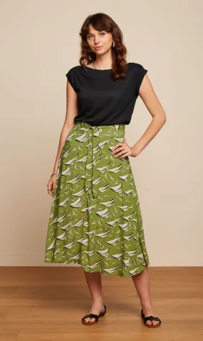 Midi Skirt mit Schiffchen