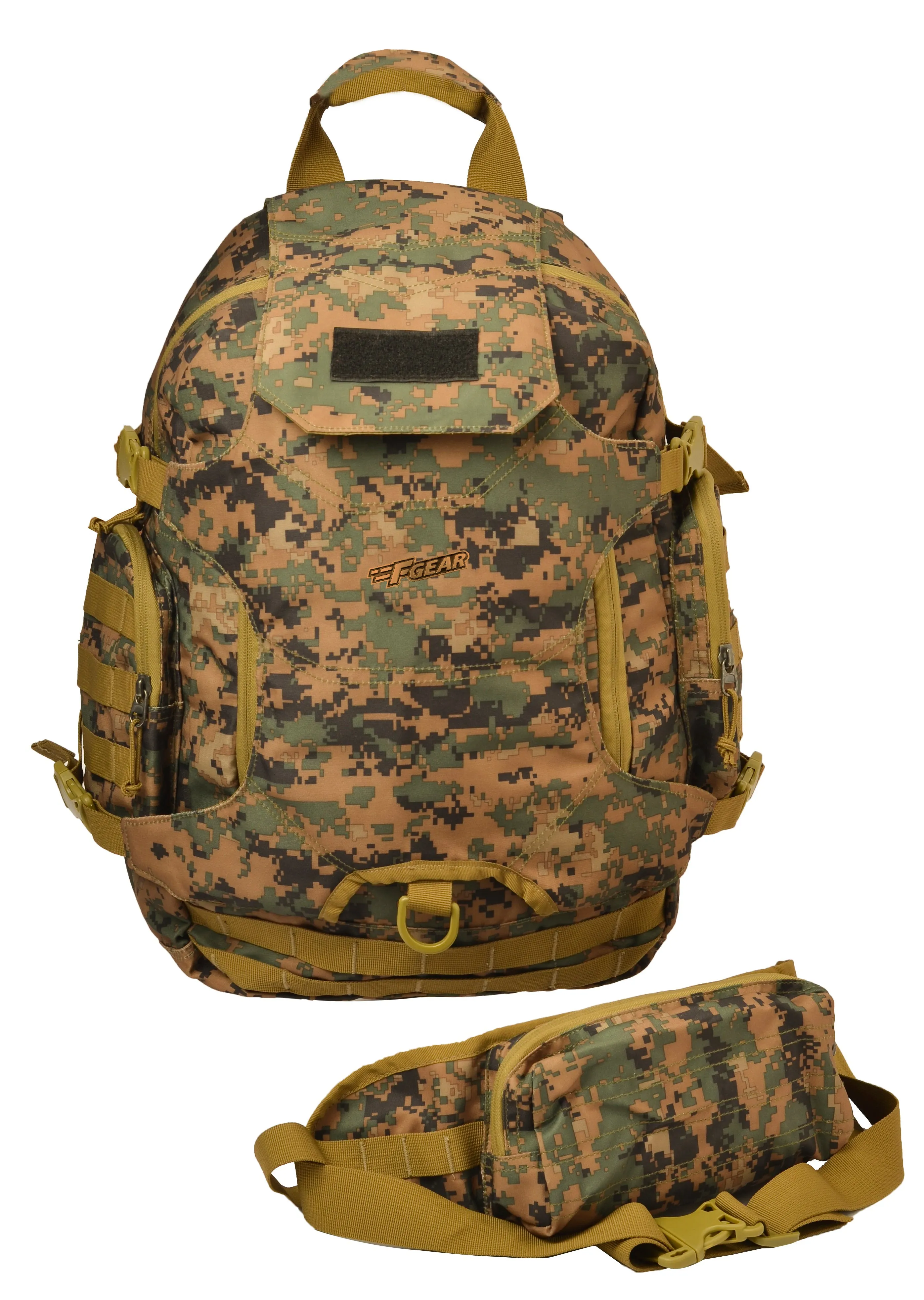 Military Ambush 32L Marpat WL Digital Camo Rucksack