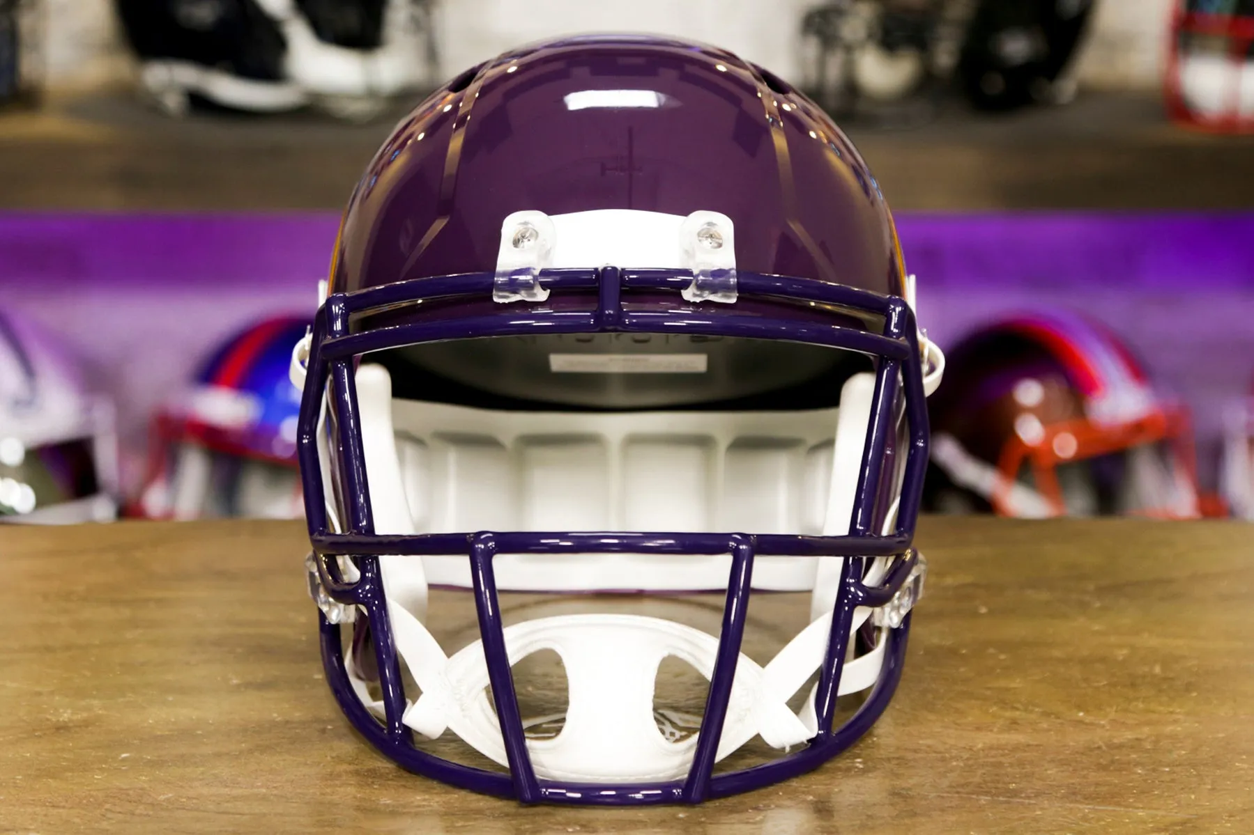 Minnesota Vikings Riddell Speed Replica Helmet - 1983-2001 Throwback