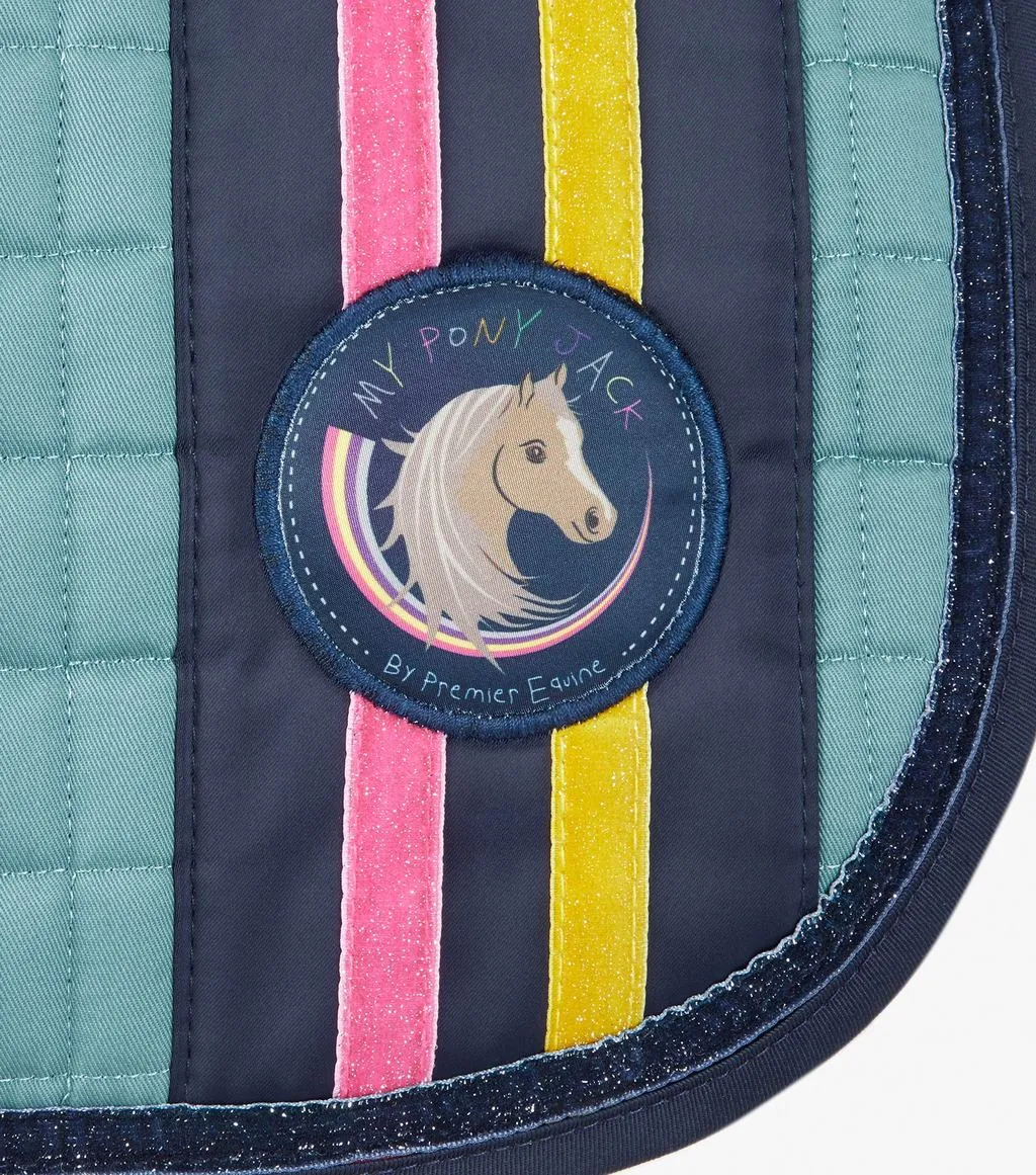 My Pony Jack Saddle Pad (Glitter Turquoise)