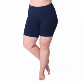 Navy Curve Basix Compression Bike Short