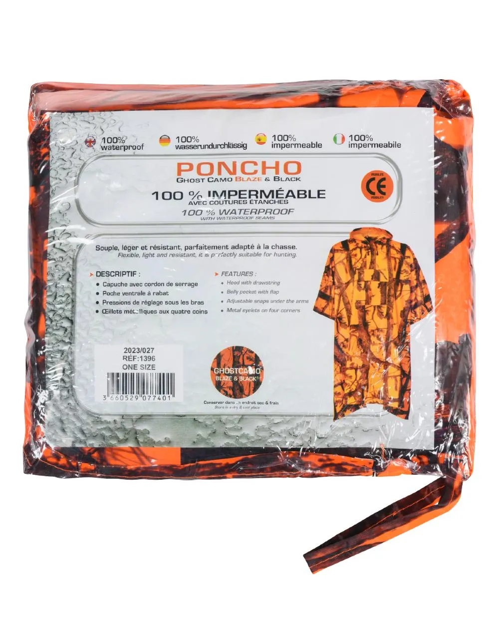 Percussion Waterproof Poncho