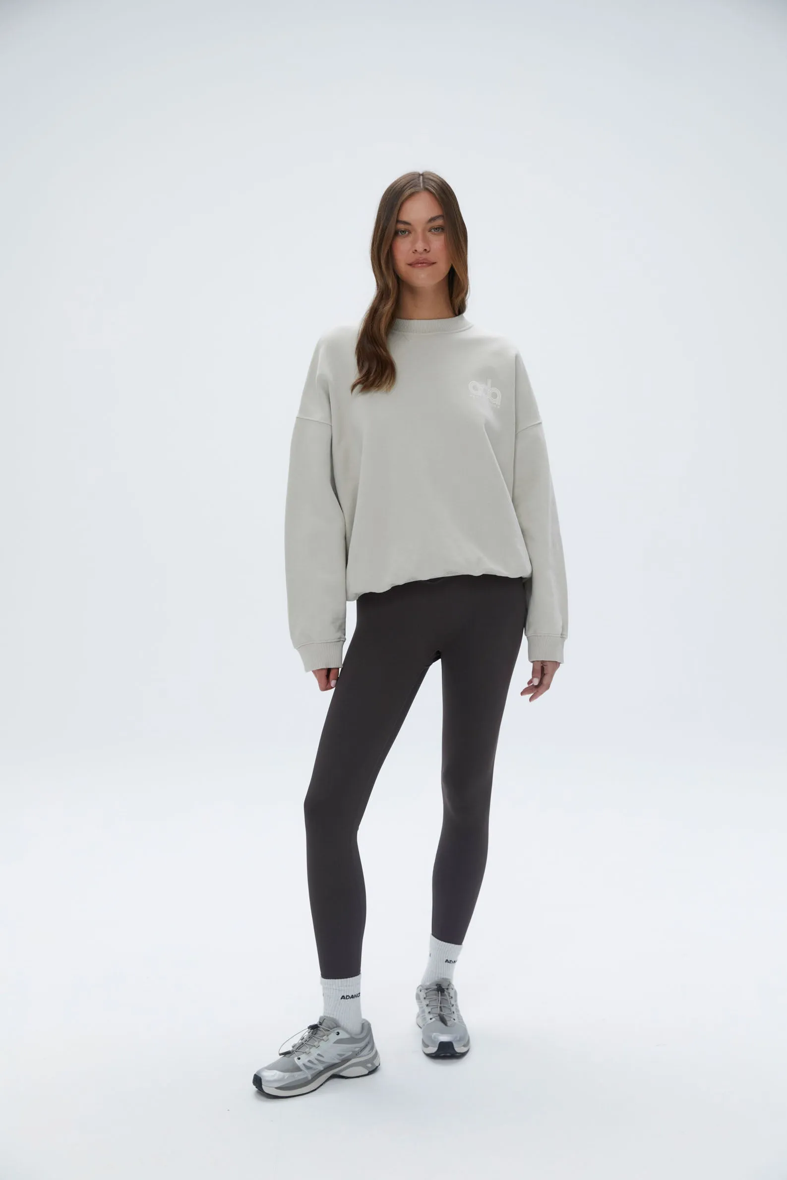 Performance Oversized Sweatshirt - Stone