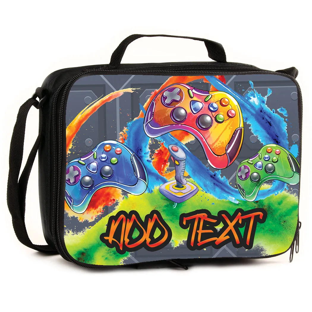 Personalized Full Color Backpacks / Lunch Bag / Duffel Bag - Game On