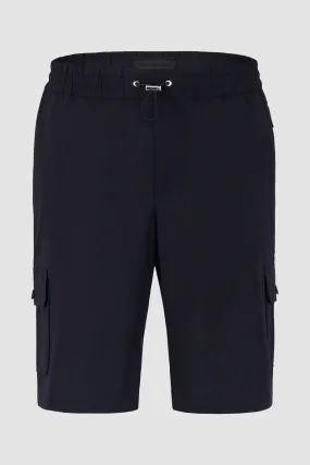 Philipp Plein Black Cargo Shorts