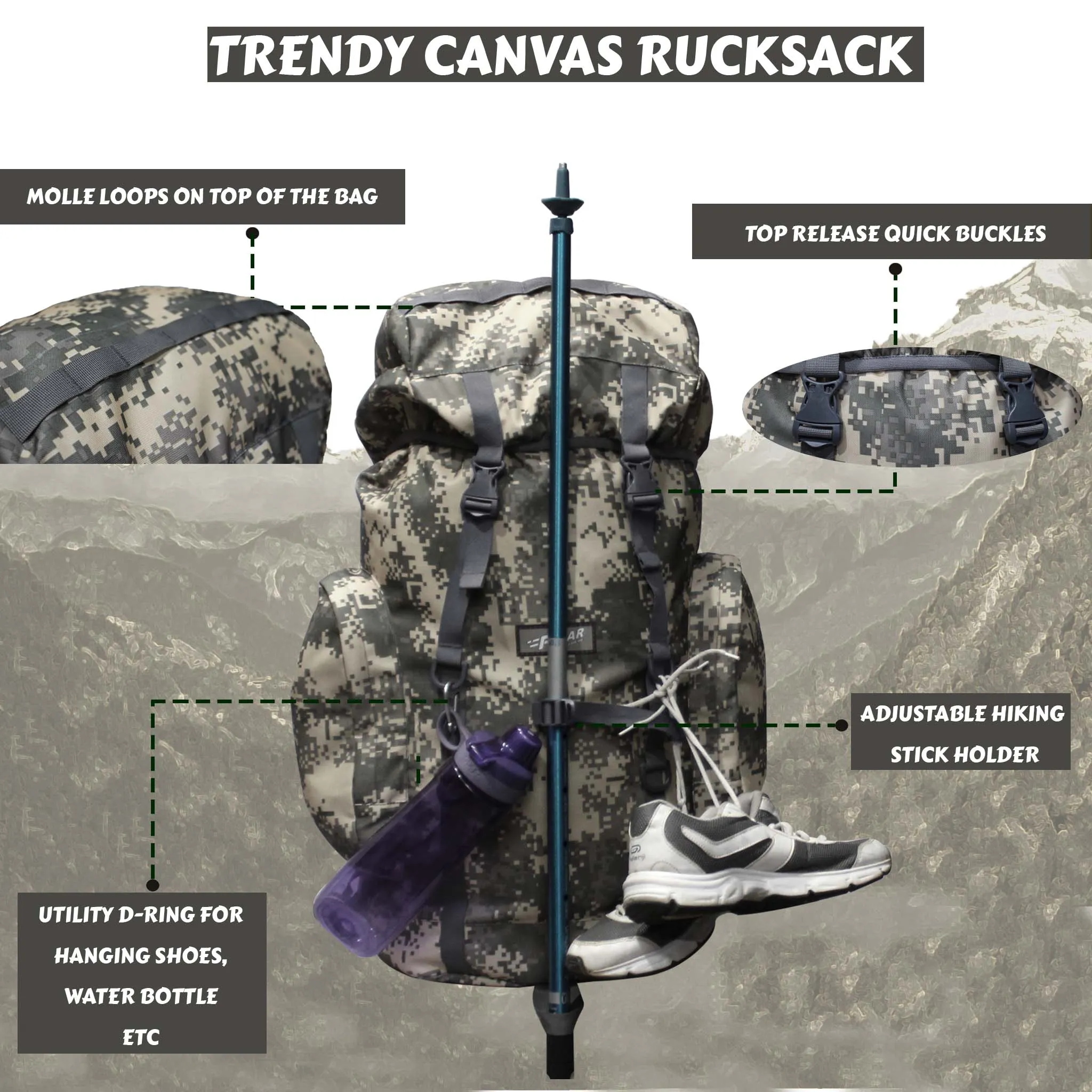 Platoon 46L Marpat ACV Rucksack