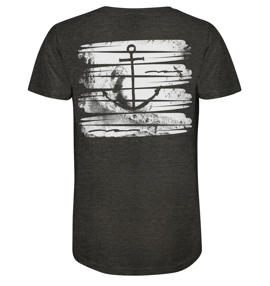 "Anchor Ocean Splash" - Herren Premium Organic V-Neck Shirt