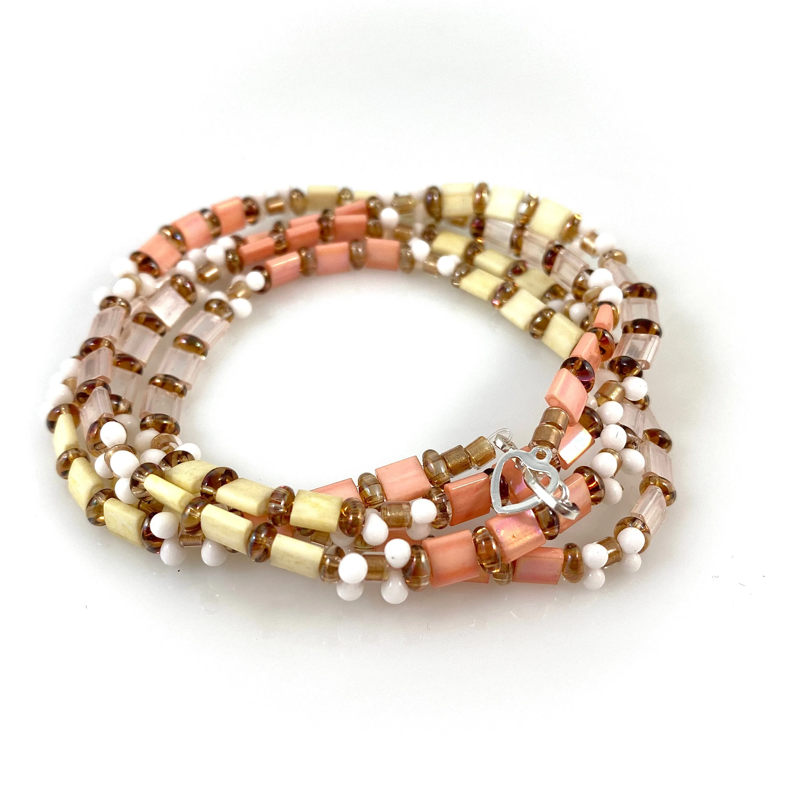 "Tile Wrap" Bracelet - Prosecco