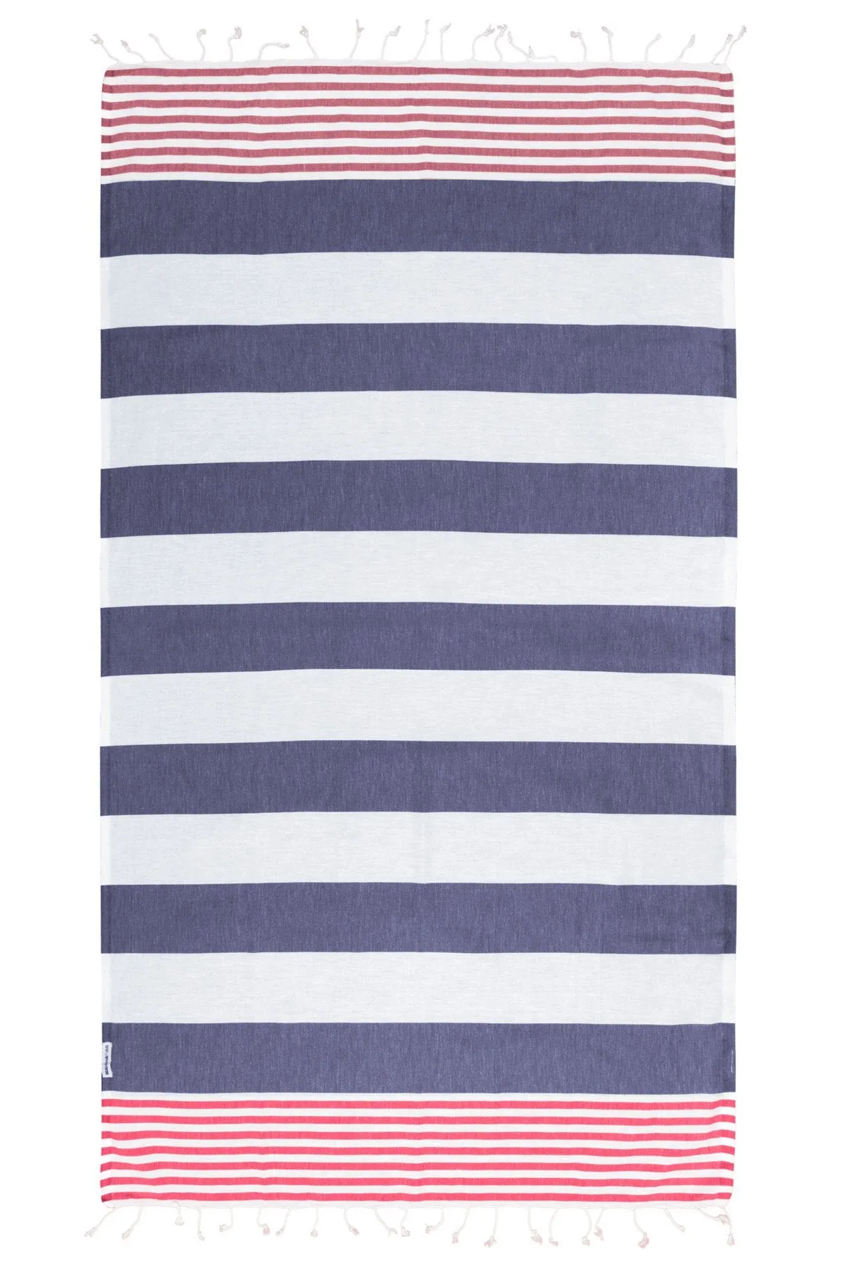 Reef Raspberry & Navy Beach Towel