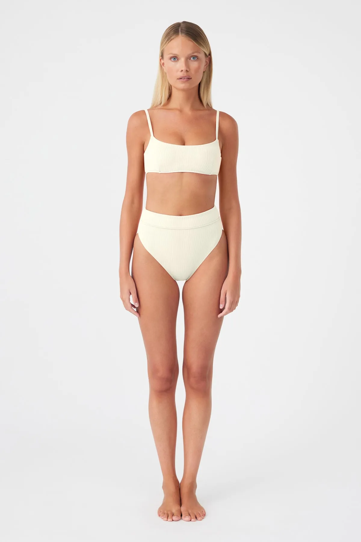 Signature High Waisted Brief - Coconut