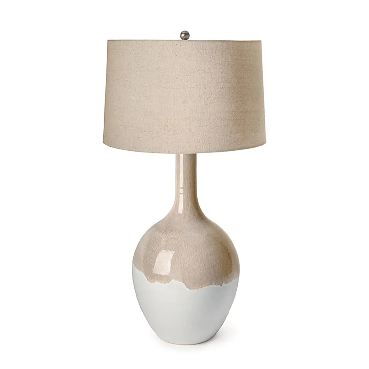 Simon Pearce Warren Reactive Glaze Lamp - Bluff