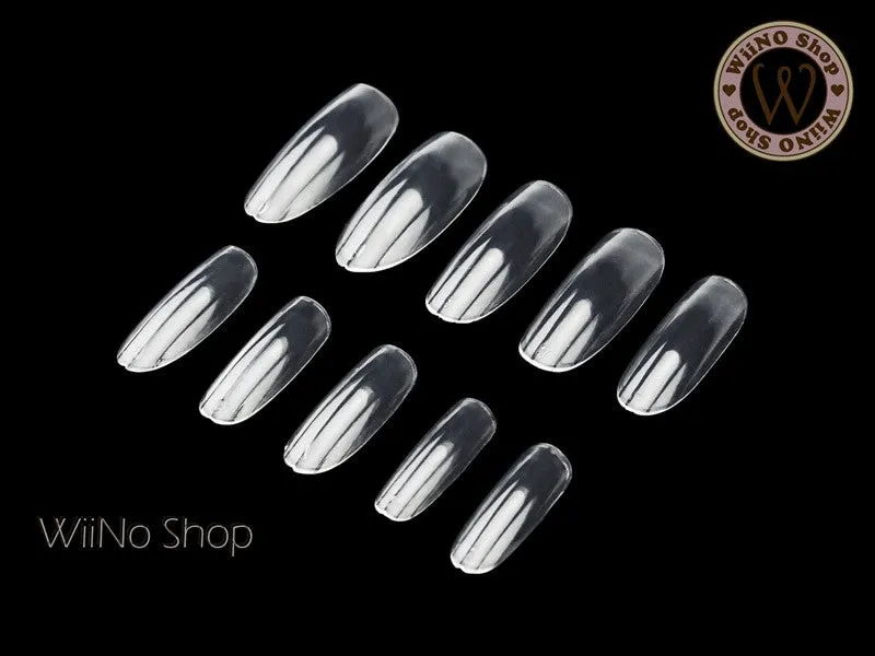 Single Size Oval Shape Full Cover False Nail Art Tips